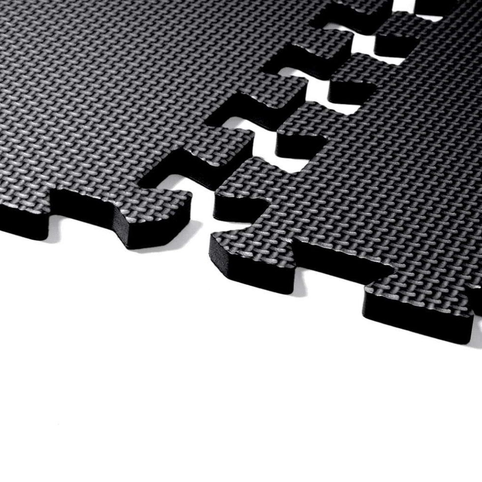 10mm Jigsaw Mat, Black - T model (Pack of 4 units) | Detail